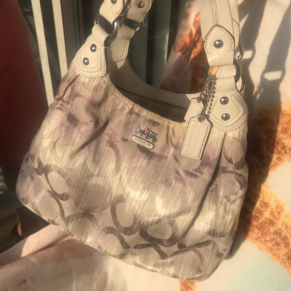 Coach Madison Op Ikat Maggie Shoulder Bag 15048 NWT